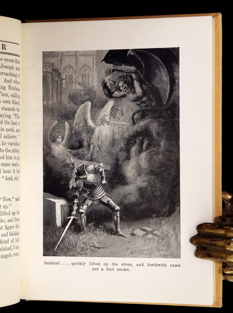 1919 Rare First Illustrated Edition by Lancelot Speed - King Arthur and the Knights of the Round Table.