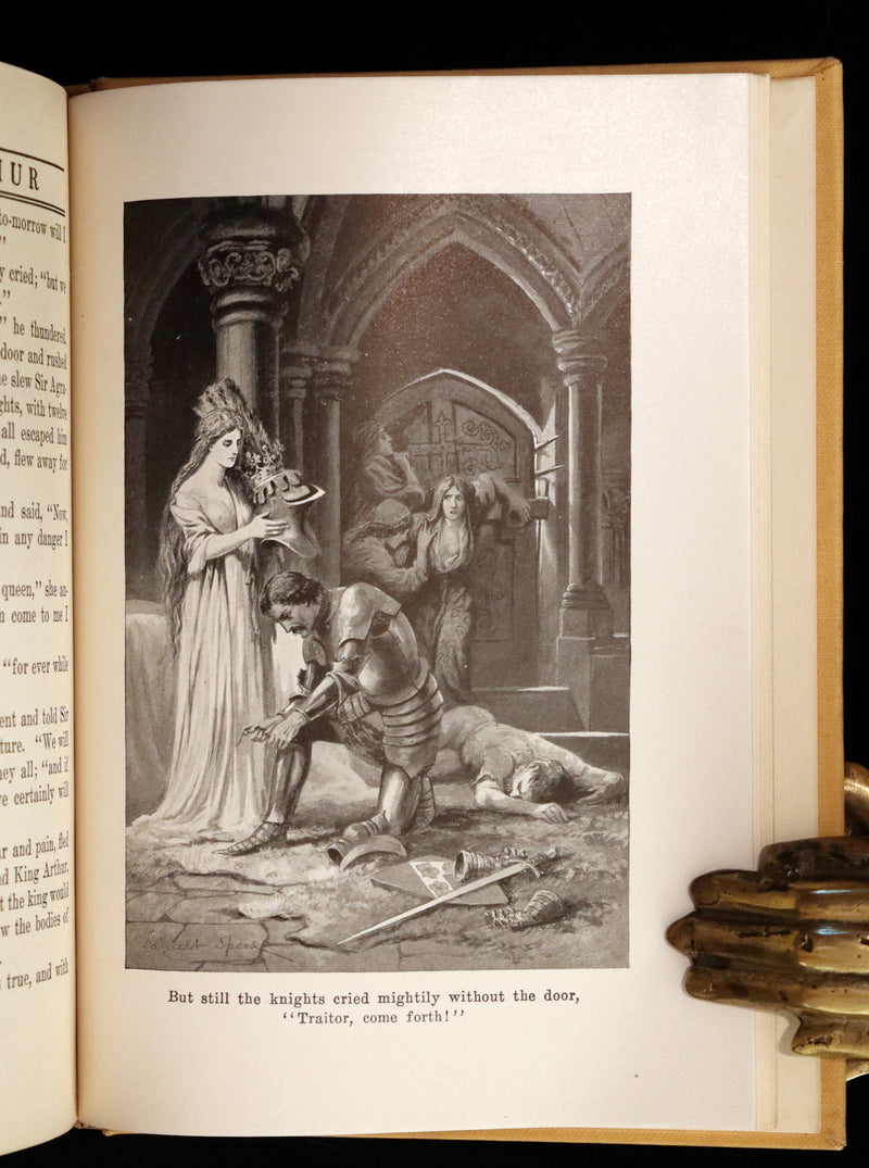 1919 Rare First Illustrated Edition by Lancelot Speed - King Arthur and the Knights of the Round Table.