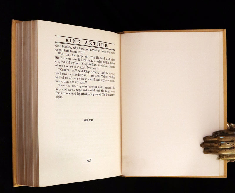 1919 Rare First Illustrated Edition by Lancelot Speed - King Arthur and the Knights of the Round Table.