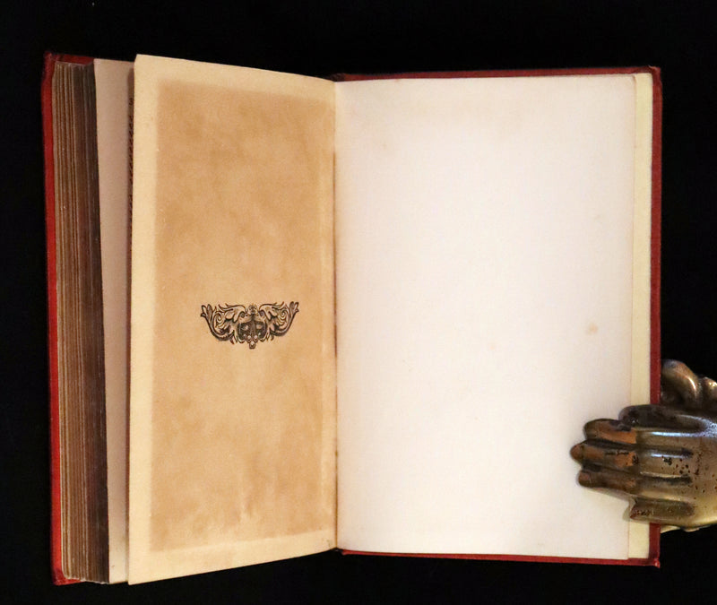 1870 Scarce Floriography Book ~ The Language of Flowers Including Floral Poetry Illustrated.