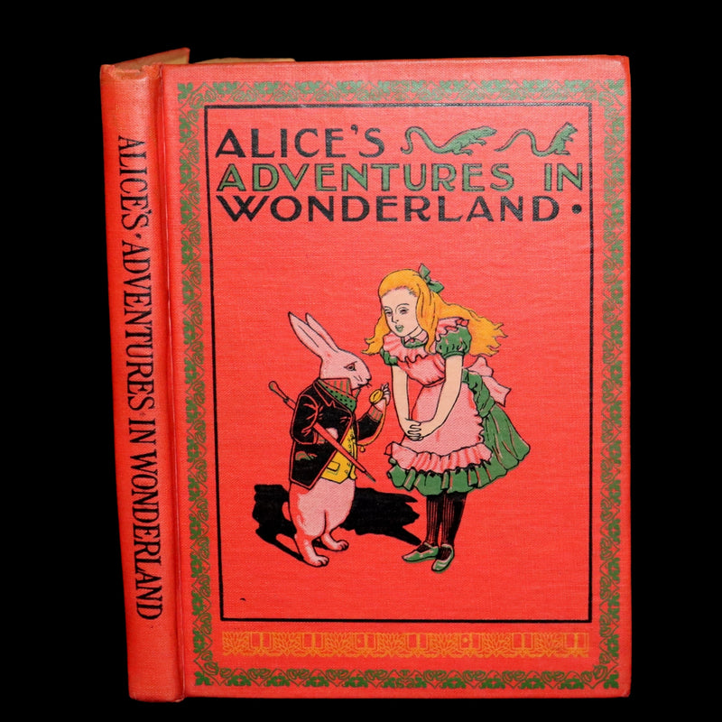 1899 Scarce Manhattan First Color Edition - Alice's Adventures in Wonderland by Lewis Carroll.