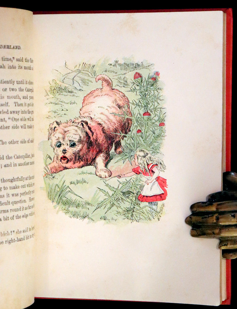 1899 Scarce Manhattan First Color Edition - Alice's Adventures in Wonderland by Lewis Carroll.