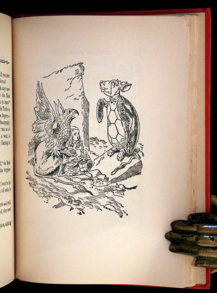 1899 Scarce Manhattan First Color Edition - Alice's Adventures in Wonderland by Lewis Carroll.