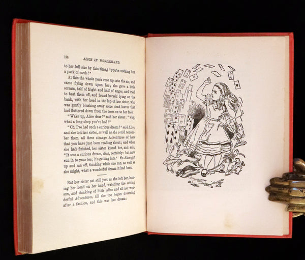 1899 Scarce Manhattan First Color Edition - Alice's Adventures in Wonderland by Lewis Carroll.