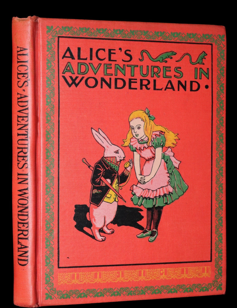 1899 Scarce Manhattan First Color Edition - Alice's Adventures in Wonderland by Lewis Carroll.