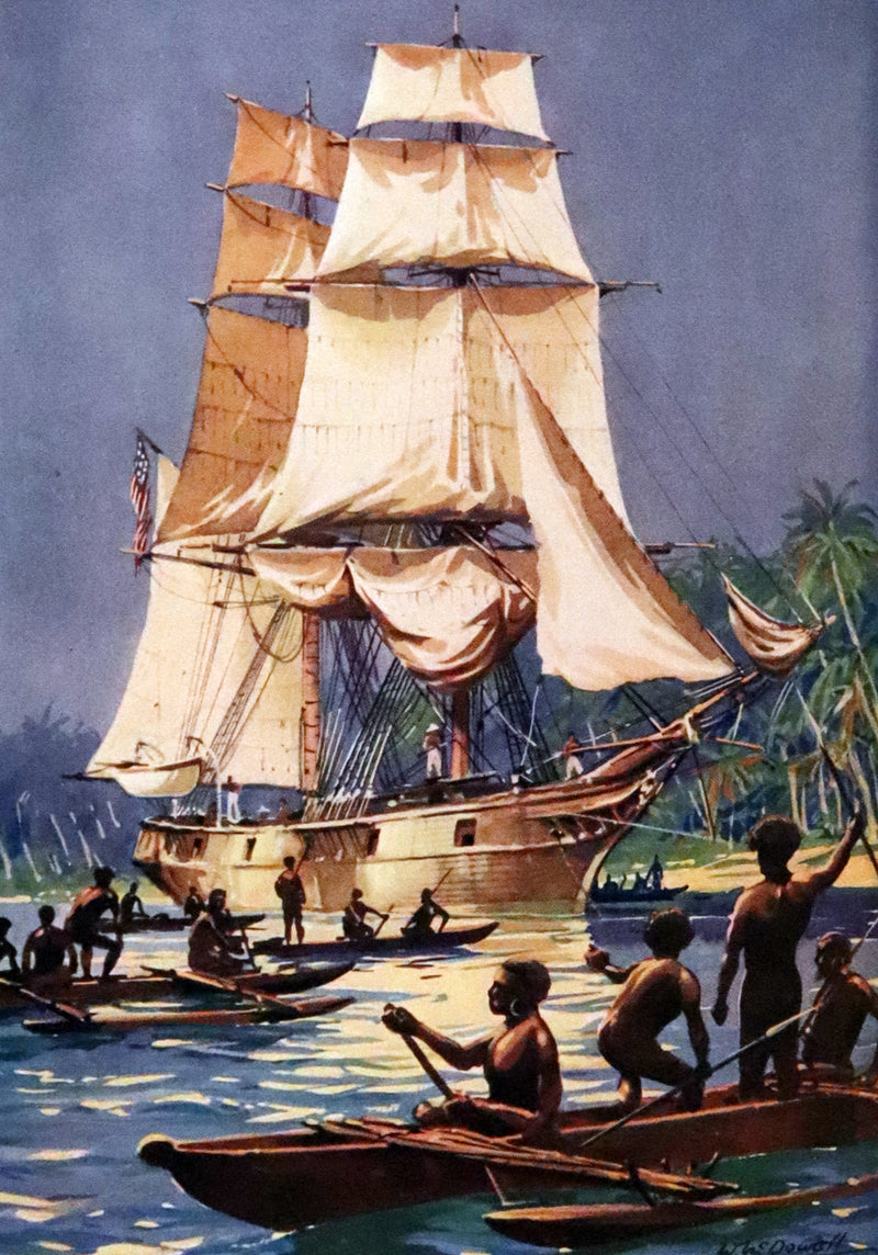 1931 Rare First Edition - Bully Hayes South Sea PIRATE by Basil Lubbock, Illustrated.