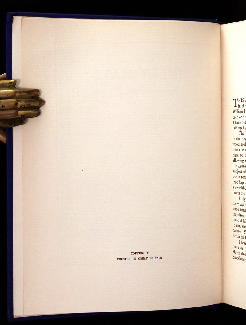 1931 Rare First Edition - Bully Hayes South Sea PIRATE by Basil Lubbock, Illustrated.