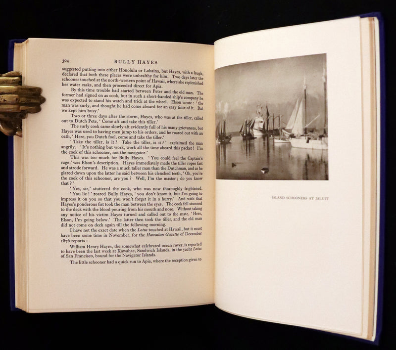 1931 Rare First Edition - Bully Hayes South Sea PIRATE by Basil Lubbock, Illustrated.