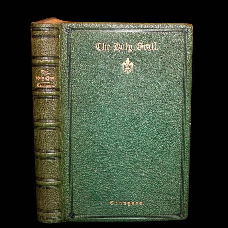 1870 Rare First Edition - Legend of King Arthur & The Holy Grail by Alfred Tennyson.