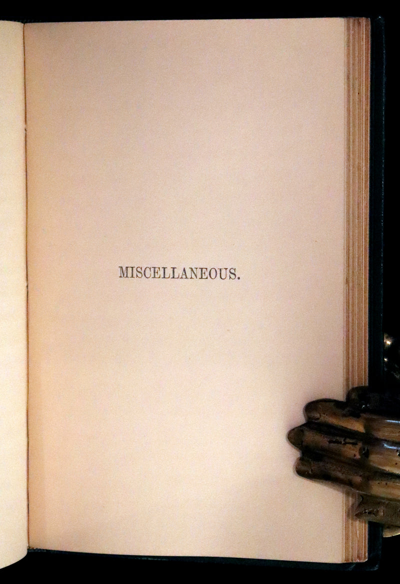 1870 Rare First Edition - Legend of King Arthur & The Holy Grail by Alfred Tennyson.