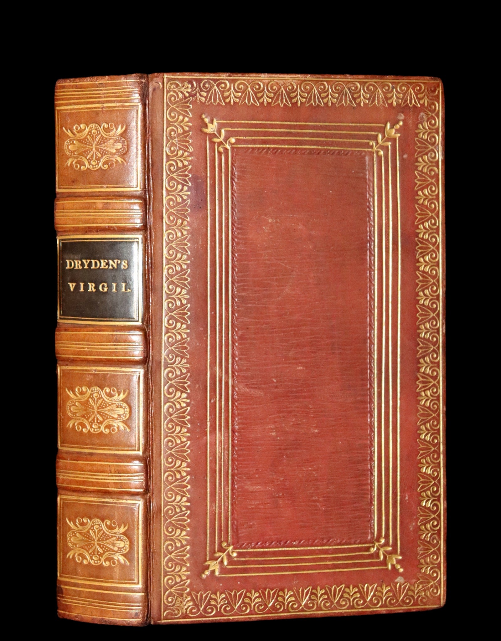 1825 Rare Book - The Works of Virgil Translated by Dryden with Walsh's Life of the Author. Georgics, Aeneis, etc.