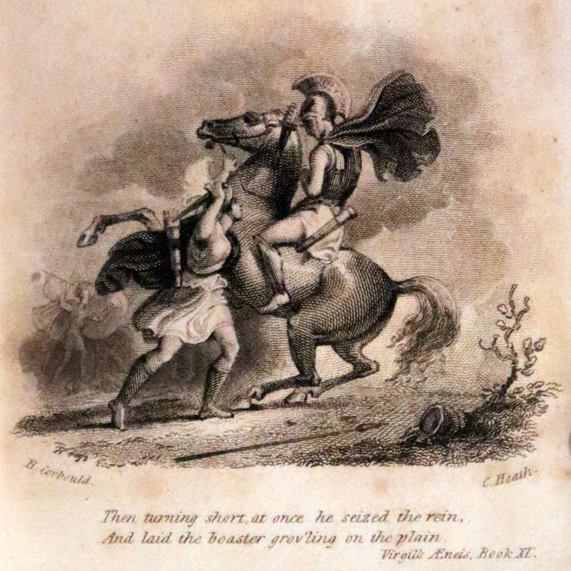 1825 Rare Book - The Works of Virgil Translated by Dryden with Walsh's Life of the Author. Georgics, Aeneis, etc.