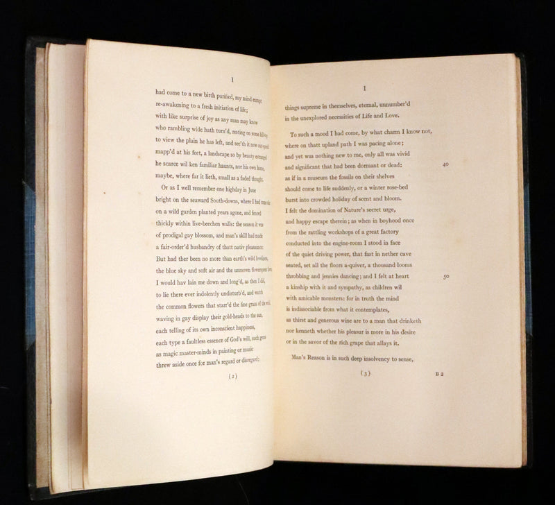 1941 Rare Book - The Testament of Beauty by Robert Bridges.