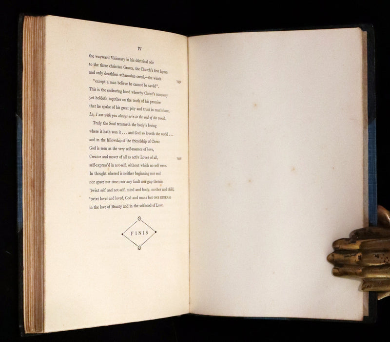 1941 Rare Book - The Testament of Beauty by Robert Bridges.