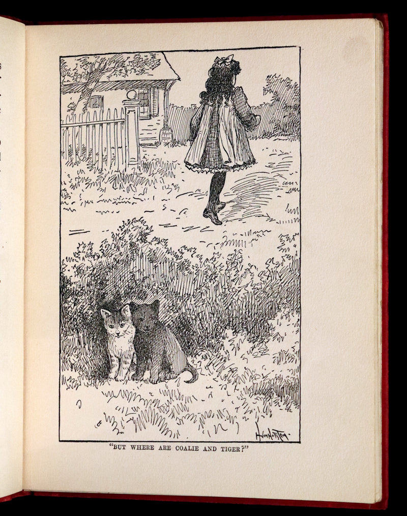 1908 Scarce First Edition - Cats and Kitts by Frances Trego Montgomery illustrated by Hugo Von Hofsten.