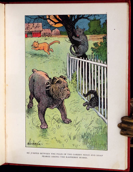 1908 Scarce First Edition - Cats and Kitts by Frances Trego Montgomery illustrated by Hugo Von Hofsten.
