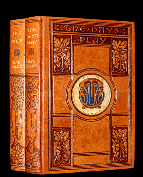 1924 Scarce First DELUXE Edition - If I May & The Day's Play by A. A. Milne (Winnie the Pooh's author).