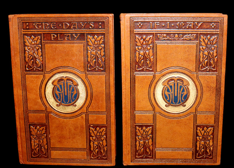 1924 Scarce First DELUXE Edition - If I May & The Day's Play by A. A. Milne (Winnie the Pooh's author).