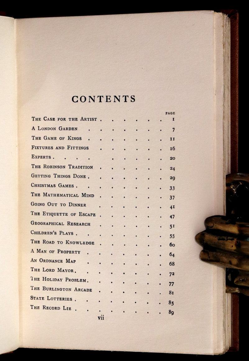 1924 Scarce First DELUXE Edition - If I May & The Day's Play by A. A. Milne (Winnie the Pooh's author).