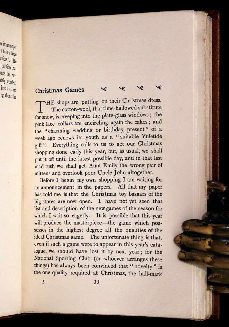 1924 Scarce First DELUXE Edition - If I May & The Day's Play by A. A. Milne (Winnie the Pooh's author).