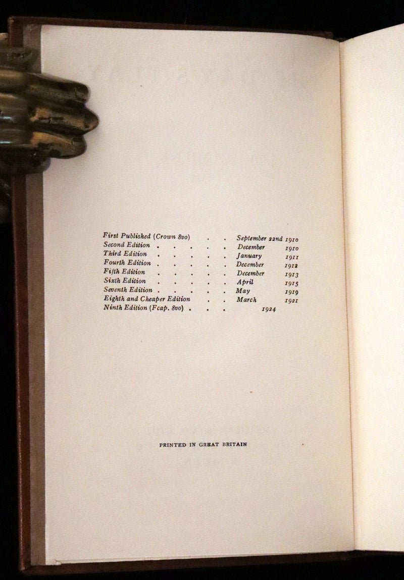 1924 Scarce First DELUXE Edition - If I May & The Day's Play by A. A. Milne (Winnie the Pooh's author).