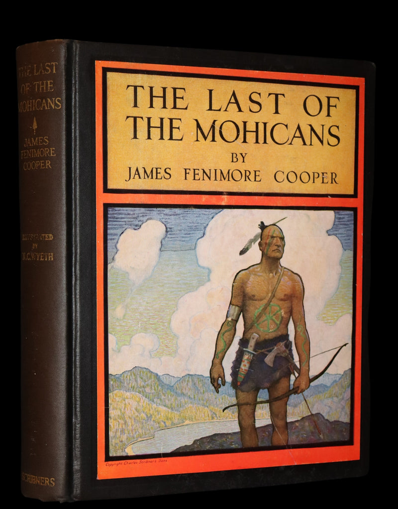 1939 Rare Book - The Last of the Mohicans illustrated by N. C. Wyeth.