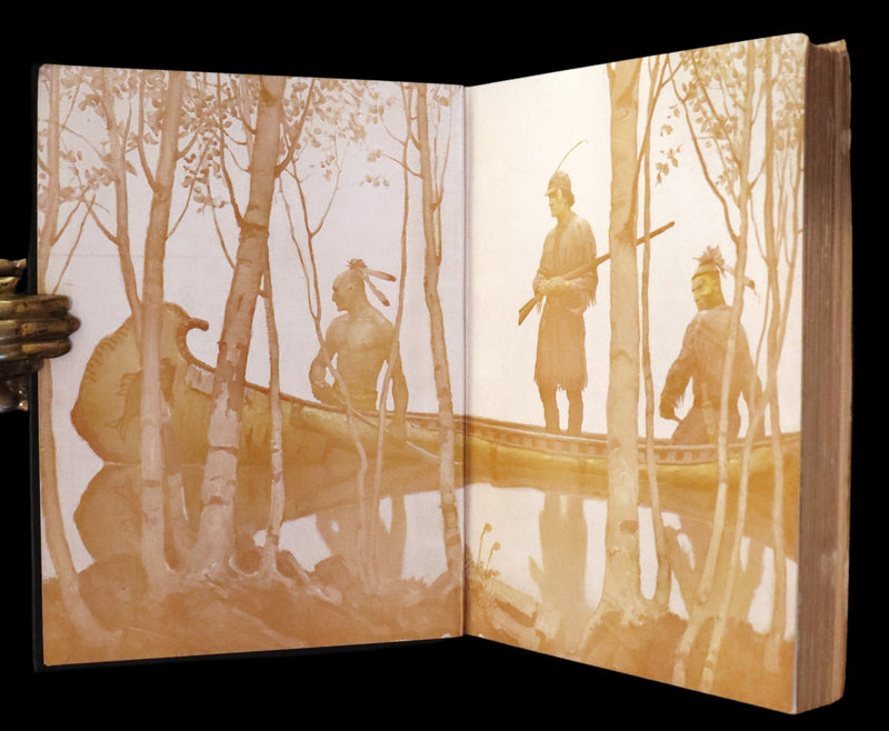 1939 Rare Book - The Last of the Mohicans illustrated by N. C. Wyeth.