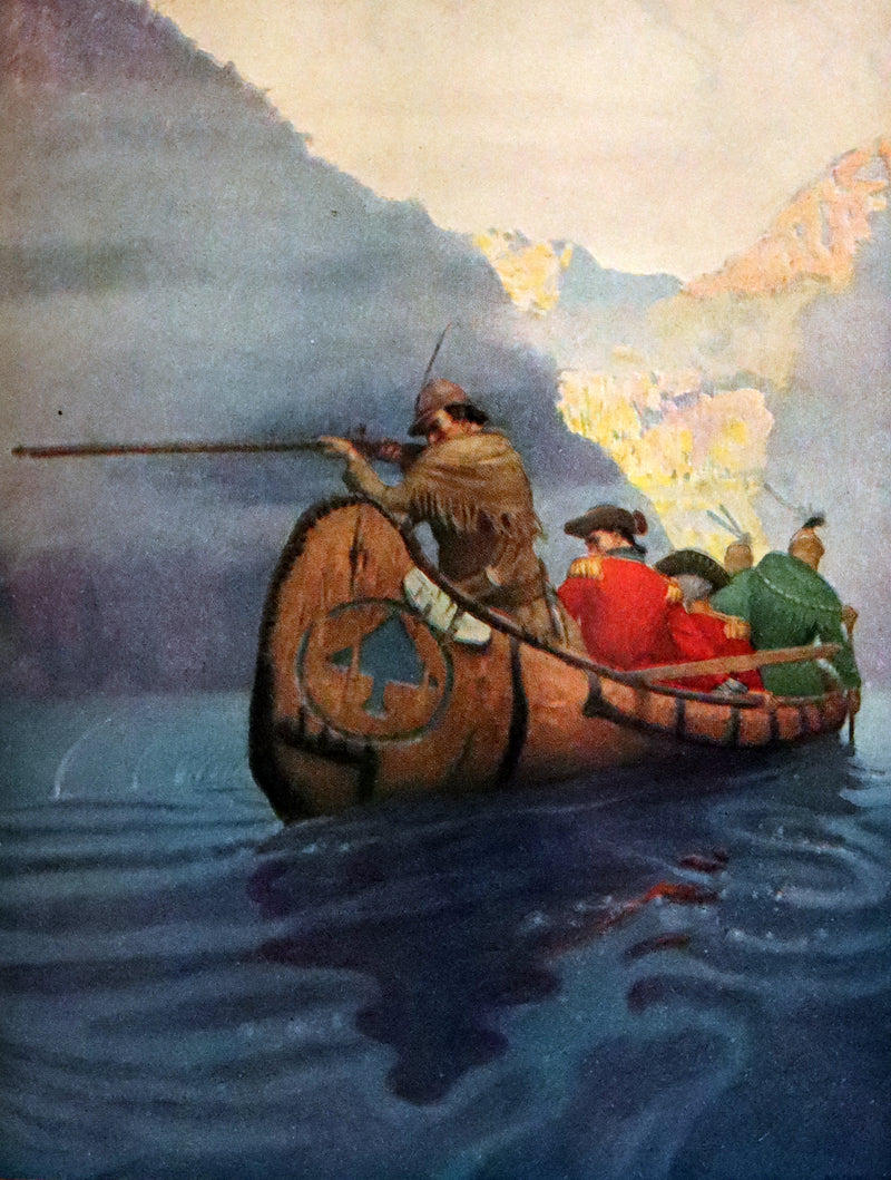 1939 Rare Book - The Last of the Mohicans illustrated by N. C. Wyeth.