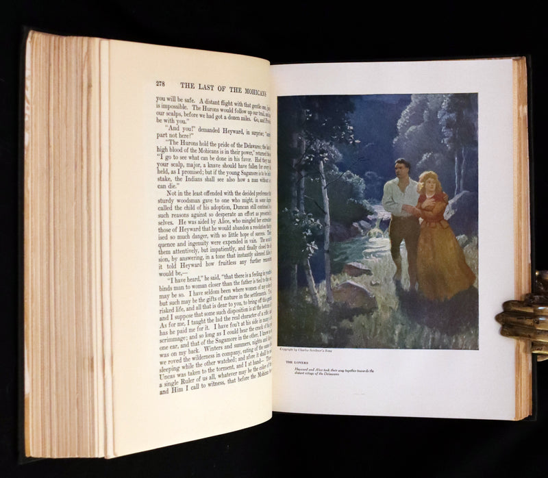 1939 Rare Book - The Last of the Mohicans illustrated by N. C. Wyeth.