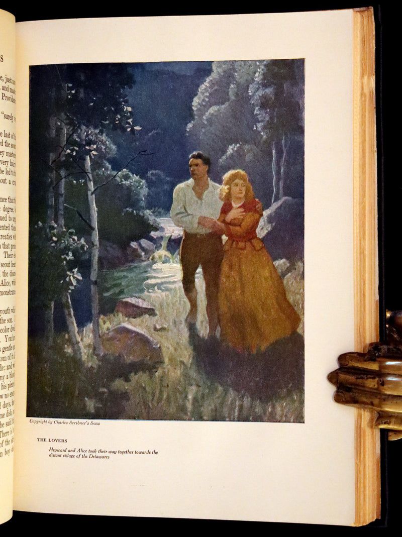 1939 Rare Book - The Last of the Mohicans illustrated by N. C. Wyeth.