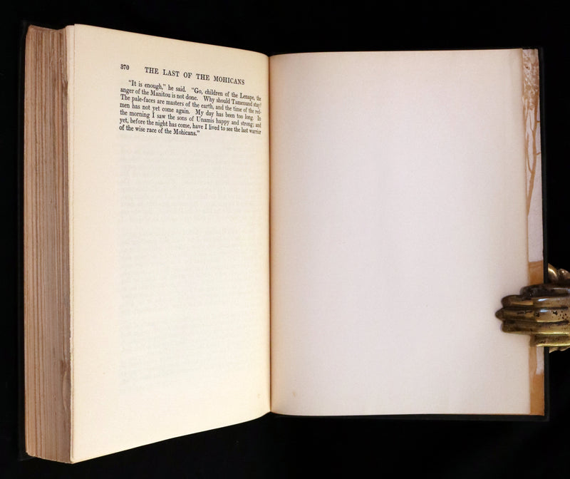 1939 Rare Book - The Last of the Mohicans illustrated by N. C. Wyeth.