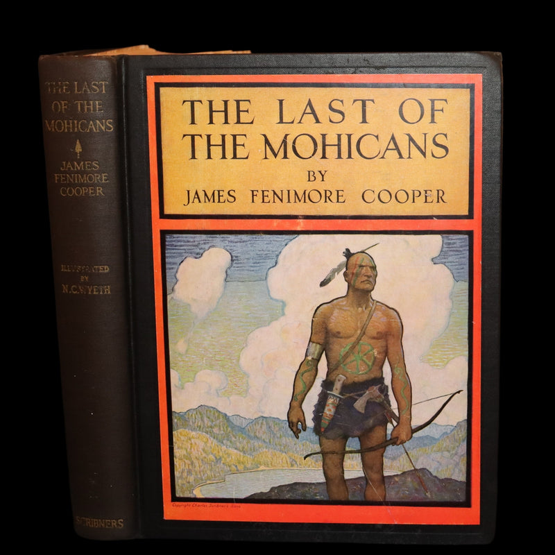 1939 Rare Book - The Last of the Mohicans illustrated by N. C. Wyeth.