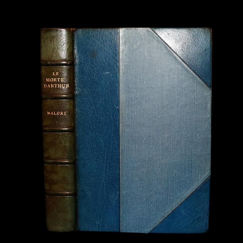 1901 Rare Book bound by Hatchards - Le Morte Darthur, King Arthur and of His Noble Knights of the Round Table.