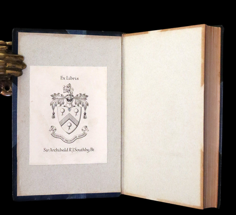 1901 Rare Book bound by Hatchards - Le Morte Darthur, King Arthur and of His Noble Knights of the Round Table.