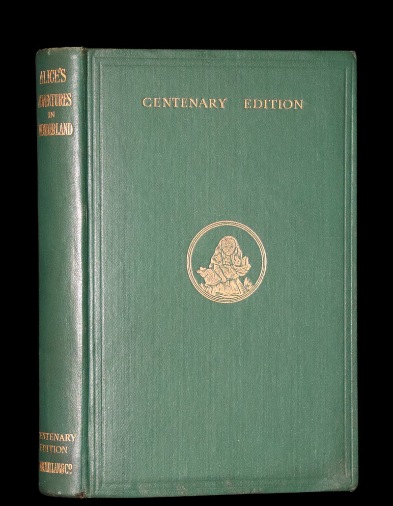 1932 Rare Centenary Edition - Alice's Adventures in Wonderland by Lewis Carroll.