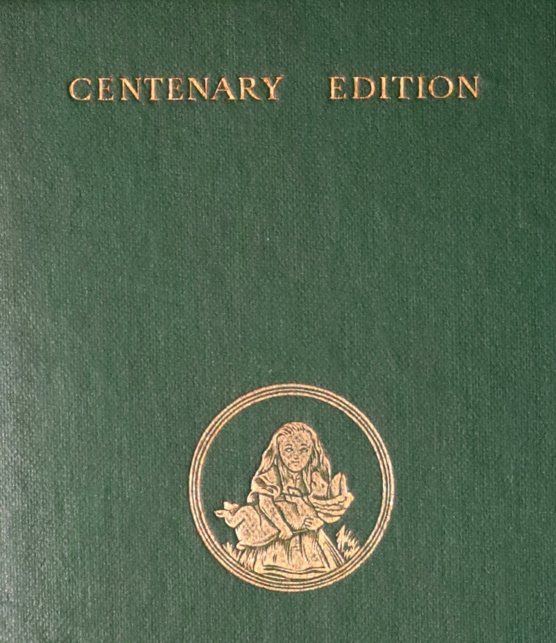 1932 Rare Centenary Edition - Alice's Adventures in Wonderland by Lewis Carroll.