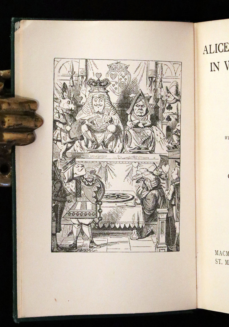 1932 Rare Centenary Edition - Alice's Adventures in Wonderland by Lewis Carroll.