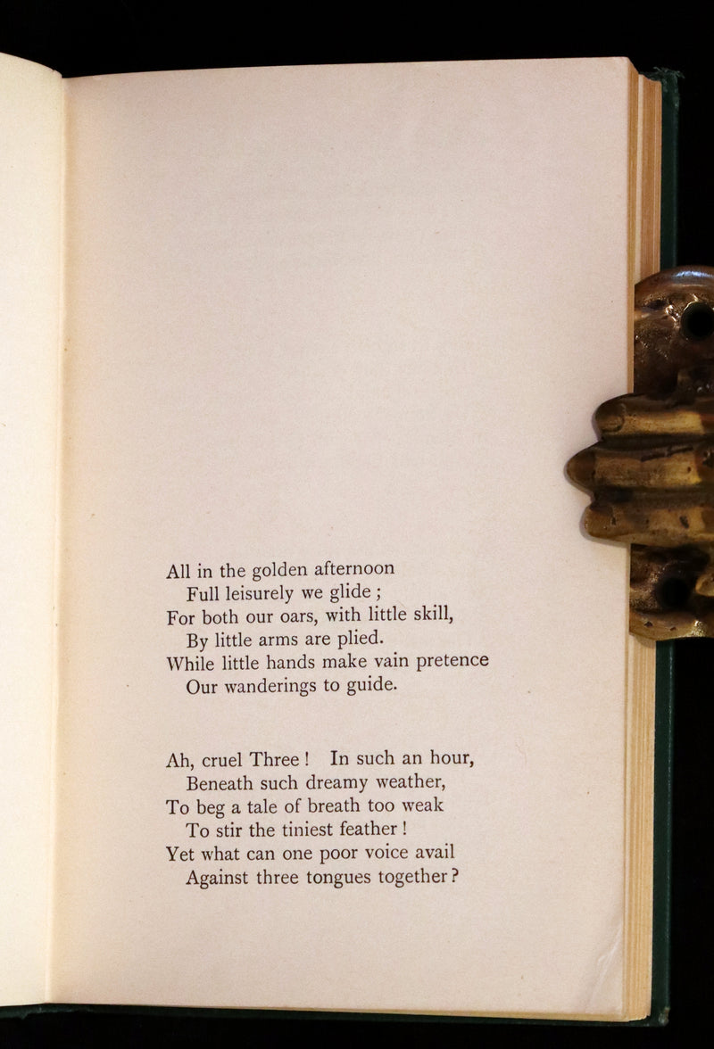 1932 Rare Centenary Edition - Alice's Adventures in Wonderland by Lewis Carroll.