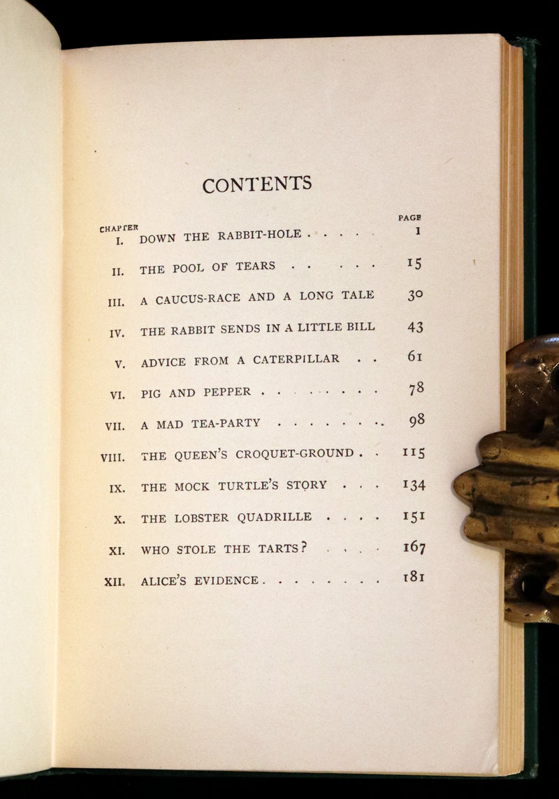 1932 Rare Centenary Edition - Alice's Adventures in Wonderland by Lewis Carroll.