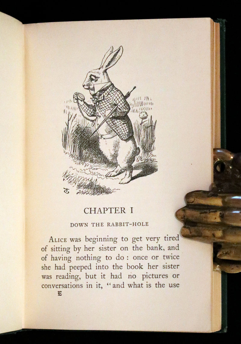 1932 Rare Centenary Edition - Alice's Adventures in Wonderland by Lewis Carroll.