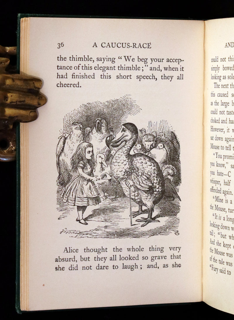 1932 Rare Centenary Edition - Alice's Adventures in Wonderland by Lewis Carroll.