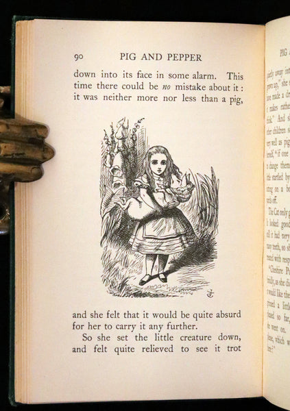 1932 Rare Centenary Edition - Alice's Adventures in Wonderland by Lewis Carroll.