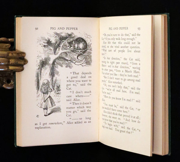 1932 Rare Centenary Edition - Alice's Adventures in Wonderland by Lewis Carroll.