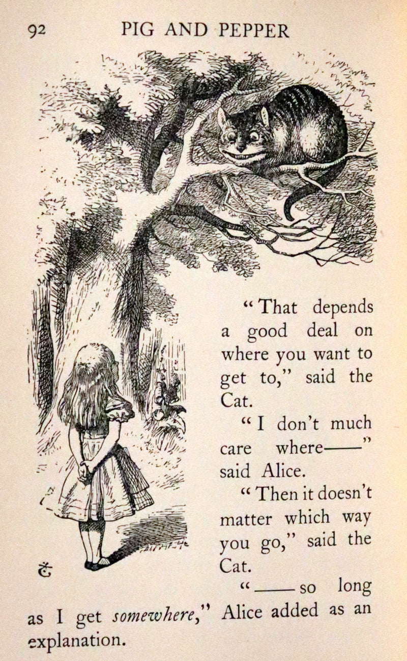 1932 Rare Centenary Edition - Alice's Adventures in Wonderland by Lewis Carroll.