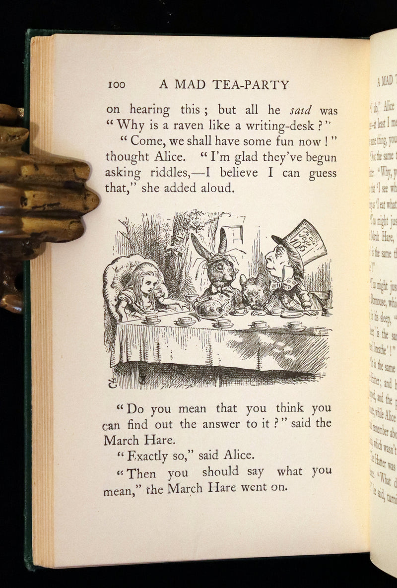 1932 Rare Centenary Edition - Alice's Adventures in Wonderland by Lewis Carroll.