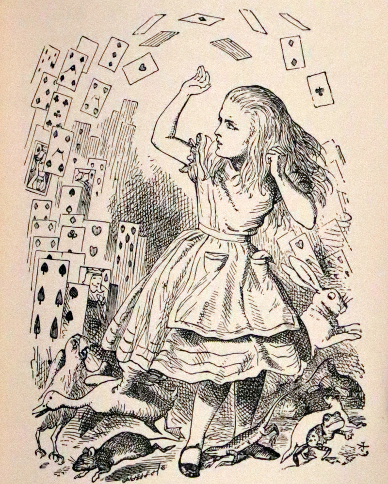 1932 Rare Centenary Edition - Alice's Adventures in Wonderland by Lewis Carroll.
