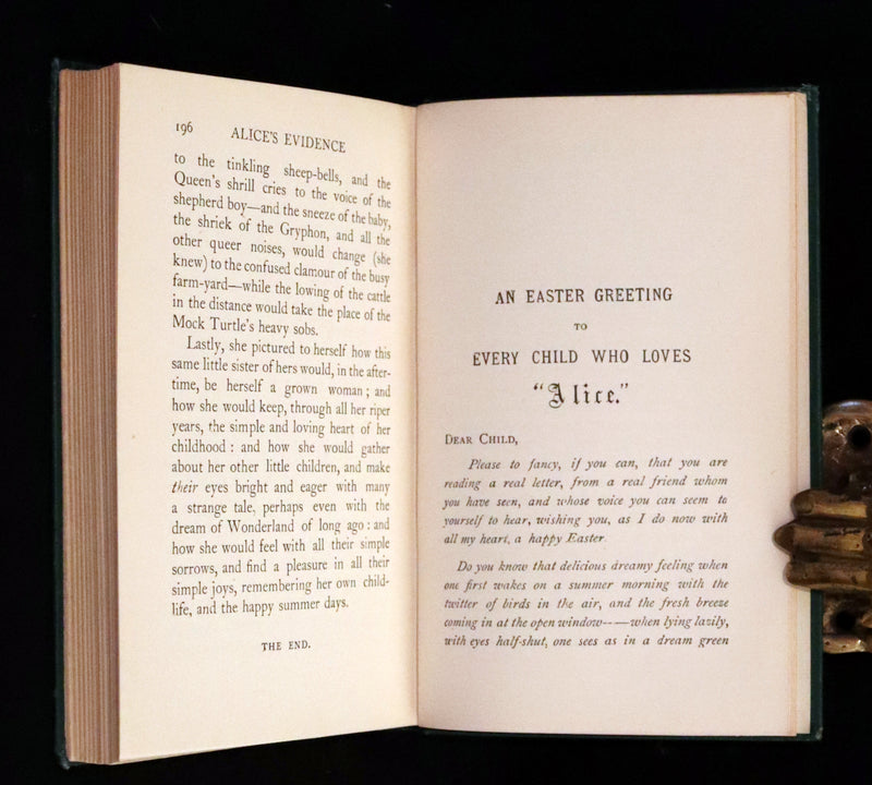 1932 Rare Centenary Edition - Alice's Adventures in Wonderland by Lewis Carroll.