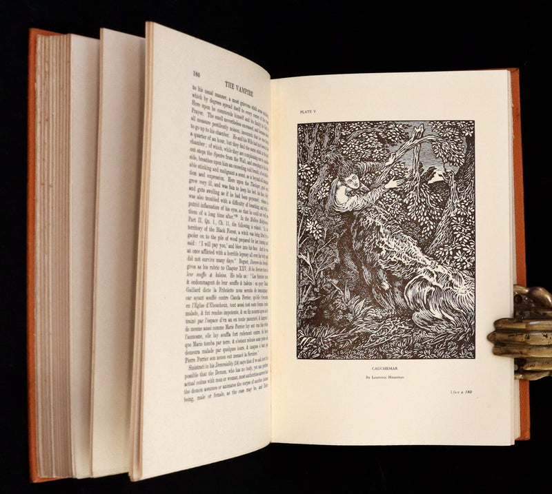 1929 Rare First Edition - THE VAMPIRE, His Kith and Kin by Rev. Montague Summers.