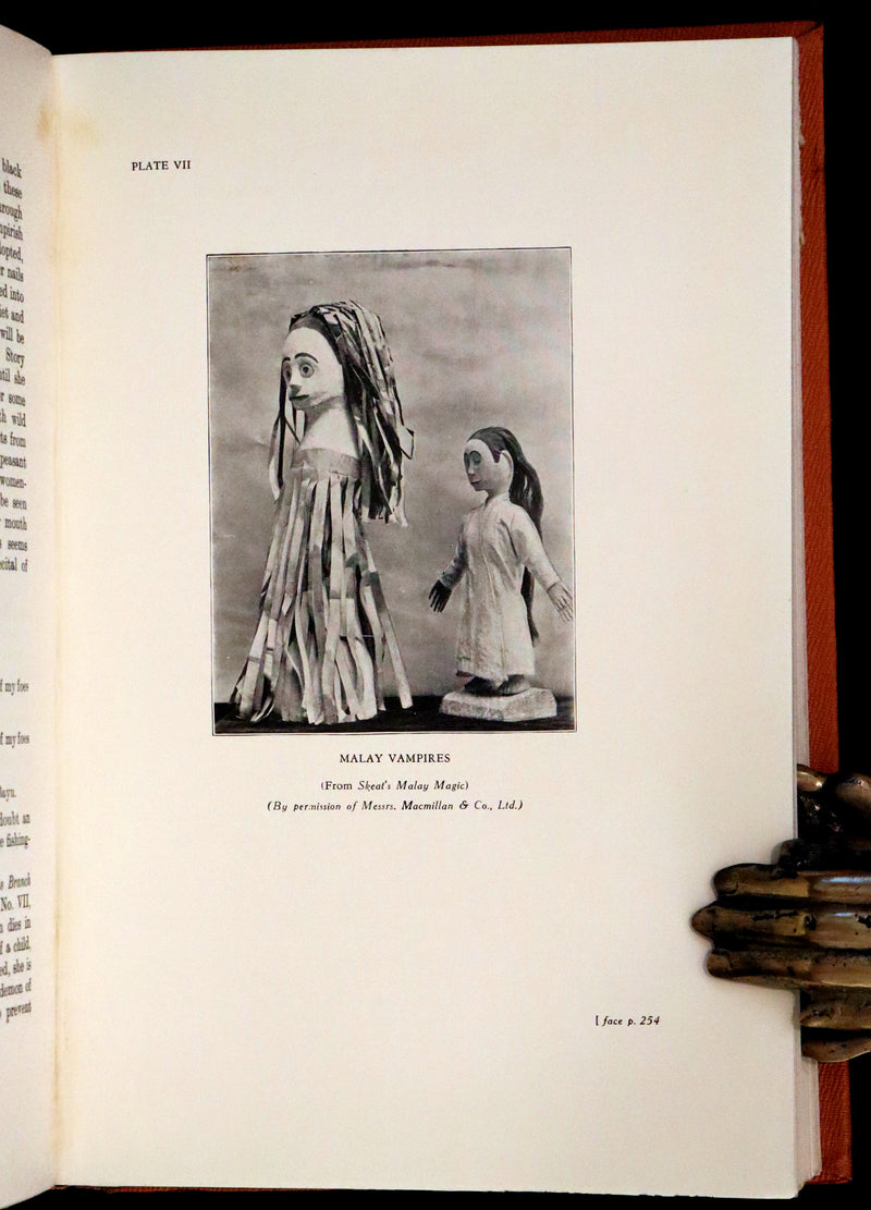 1929 Rare First Edition - THE VAMPIRE, His Kith and Kin by Rev. Montague Summers.