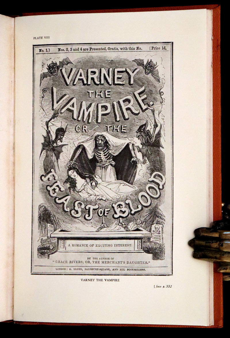 1929 Rare First Edition - THE VAMPIRE, His Kith and Kin by Rev. Montague Summers.